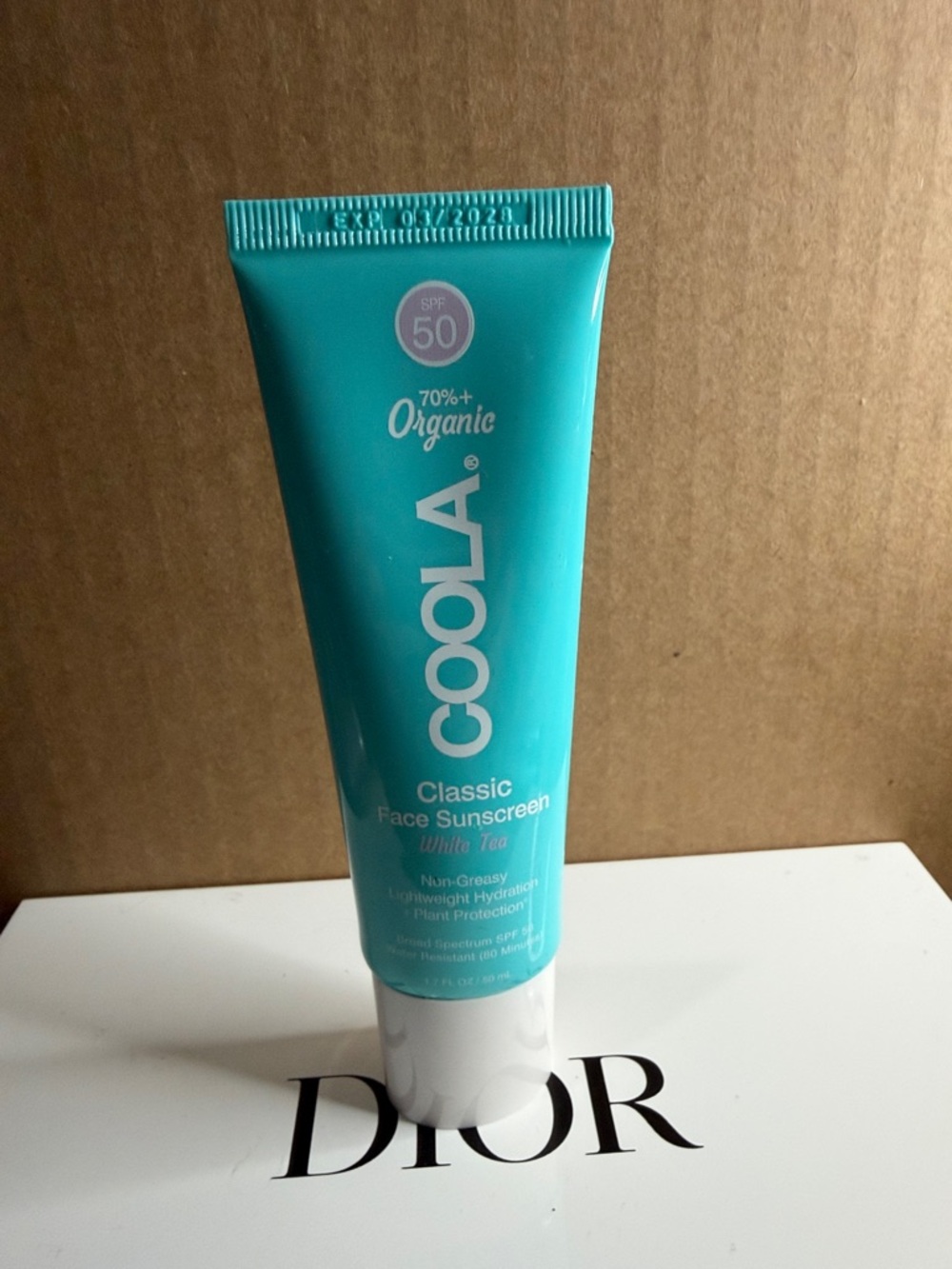 COOLA Classic Face Sunscreen SPF 50 - white tea brand new